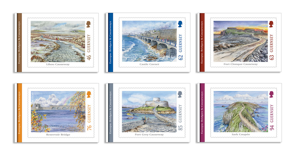 Set of 6 Postcards